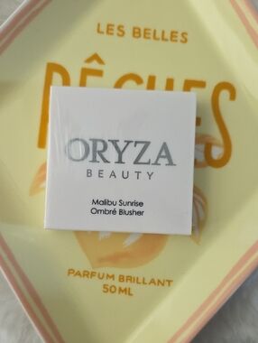 ORYZA Beauty Malibu Sunrise Ombre Blusher - Peach-Pink Glow